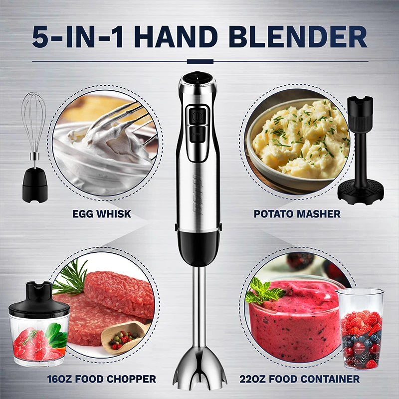 5 in 1 hand blender