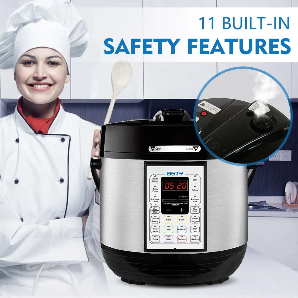 pressure cooker safety features