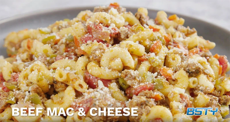 Beef Mac and Cheese